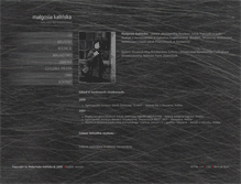 Tablet Screenshot of kalinska.pl